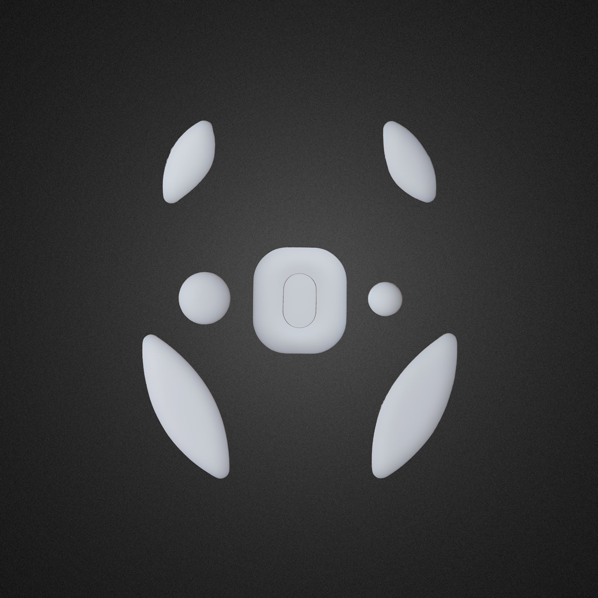 Lamzu Thorn için Hoverpad V3 Mouse Skate