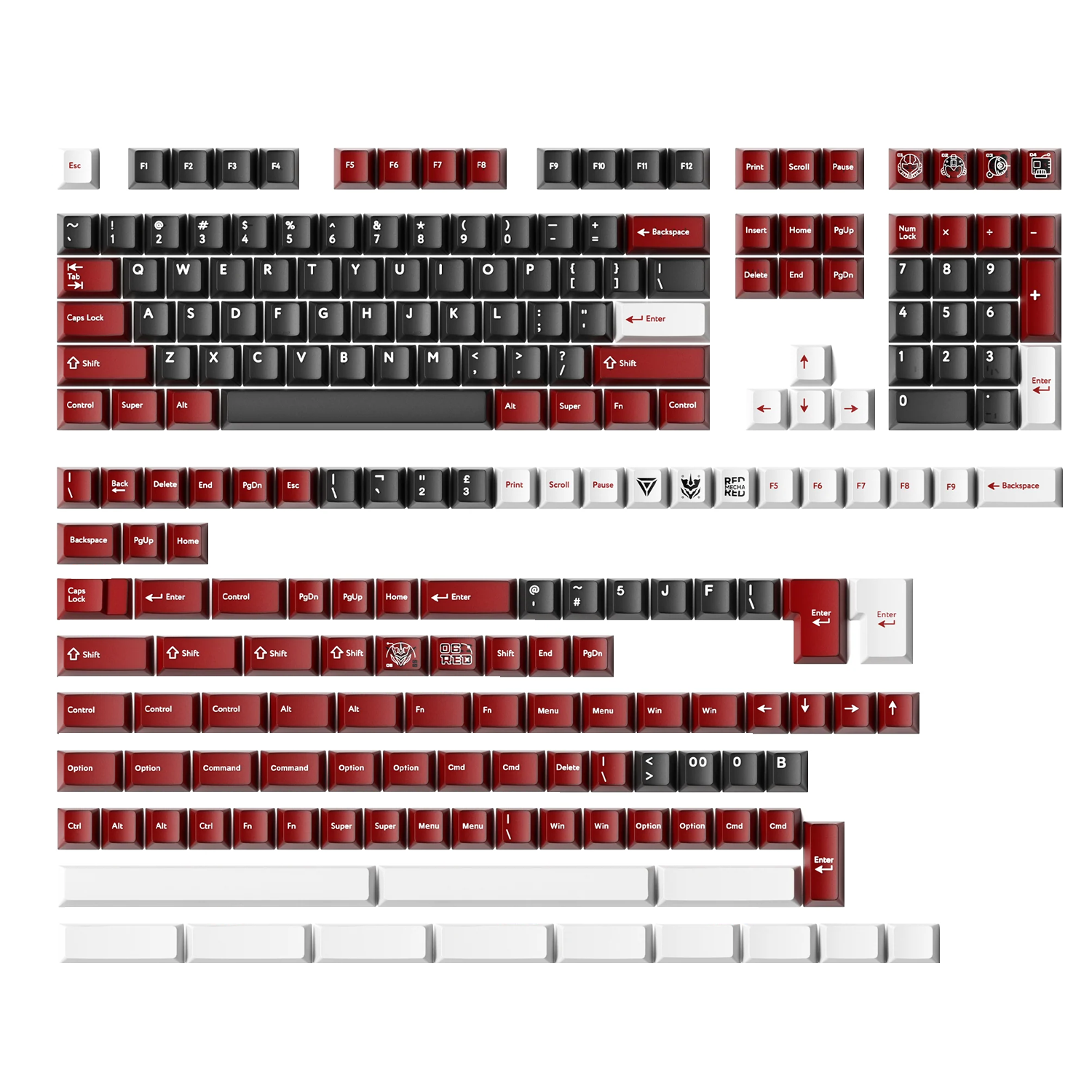 XVX Chromatic Tales Series Tuş Takımı
