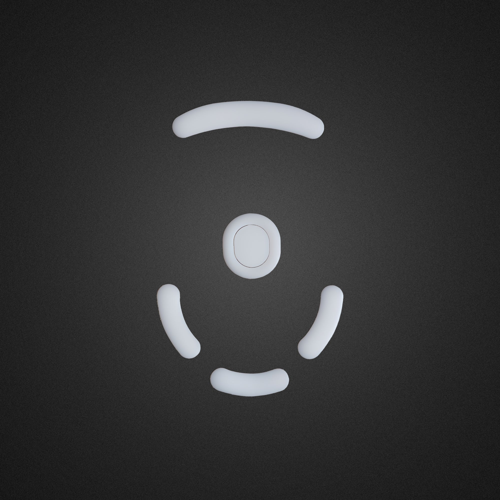 Logitech G Pro Wireless için Hoverpad V3 Mouse Skate