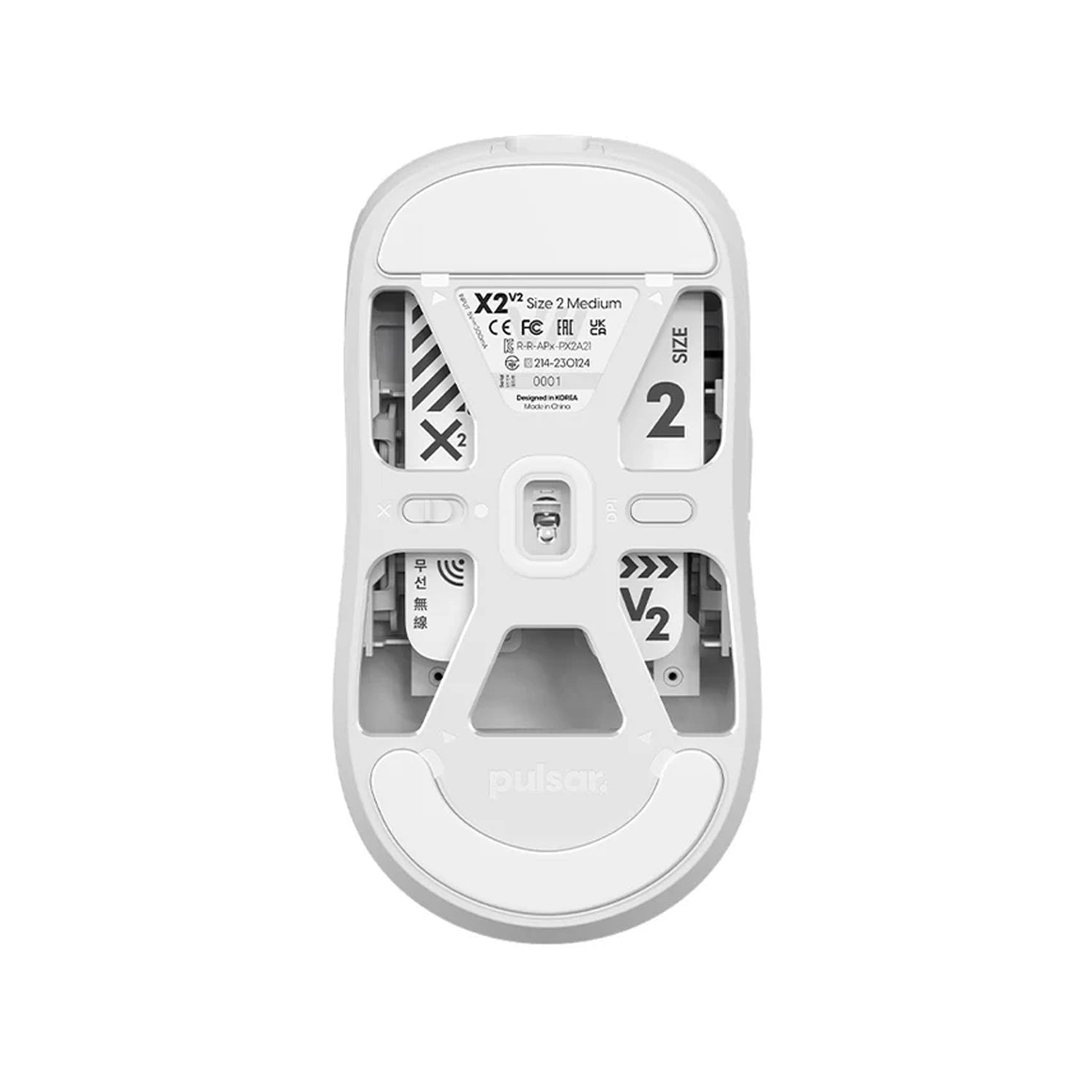 Pulsar X2V2 Medium 4K Wireless Mouse