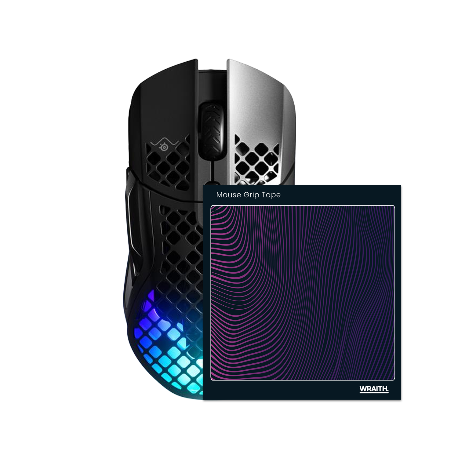 Steelseries Aerox 5 için Wraith Grip Tape V2
