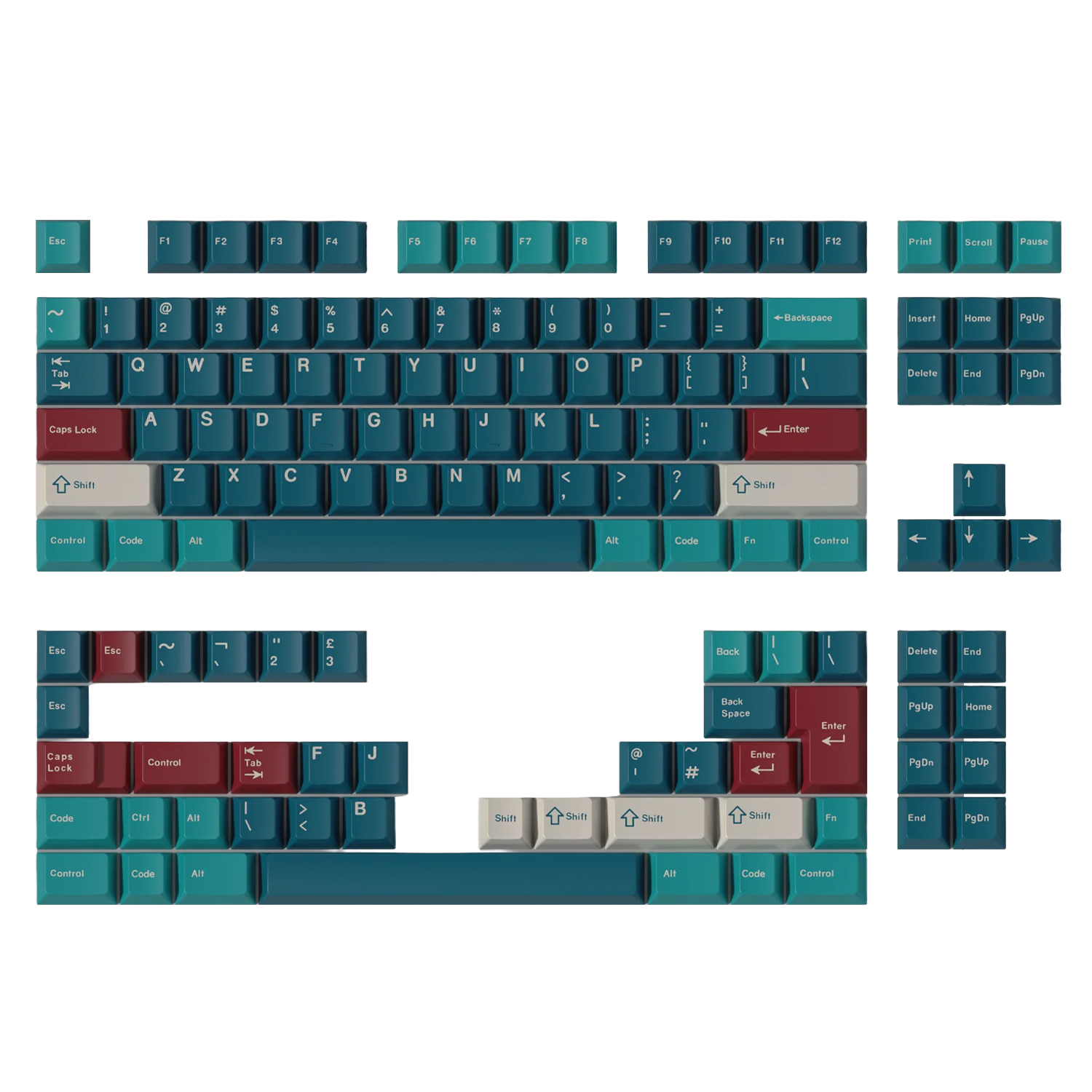 Key Kobo Lake Motosu Tuş Takımı