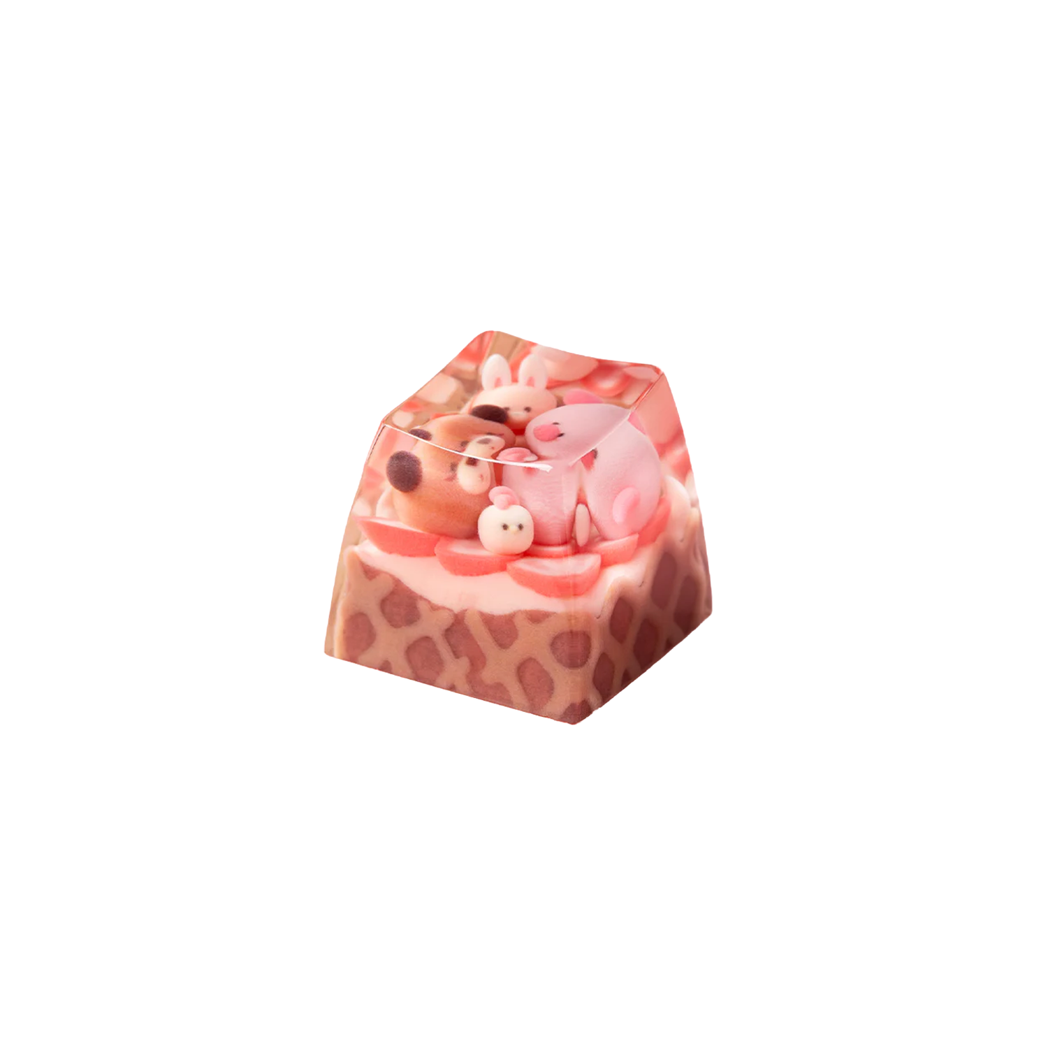 KEYMOJI STUDIO Animal Ice Cream Tuş Başlığı
