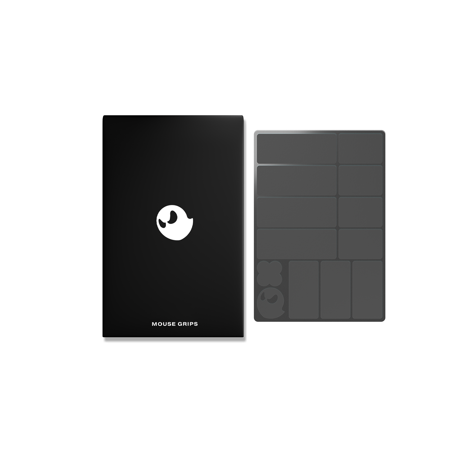 GHOSTGLIDES Ghostgrips Black-Heavy V2 Grip Tape