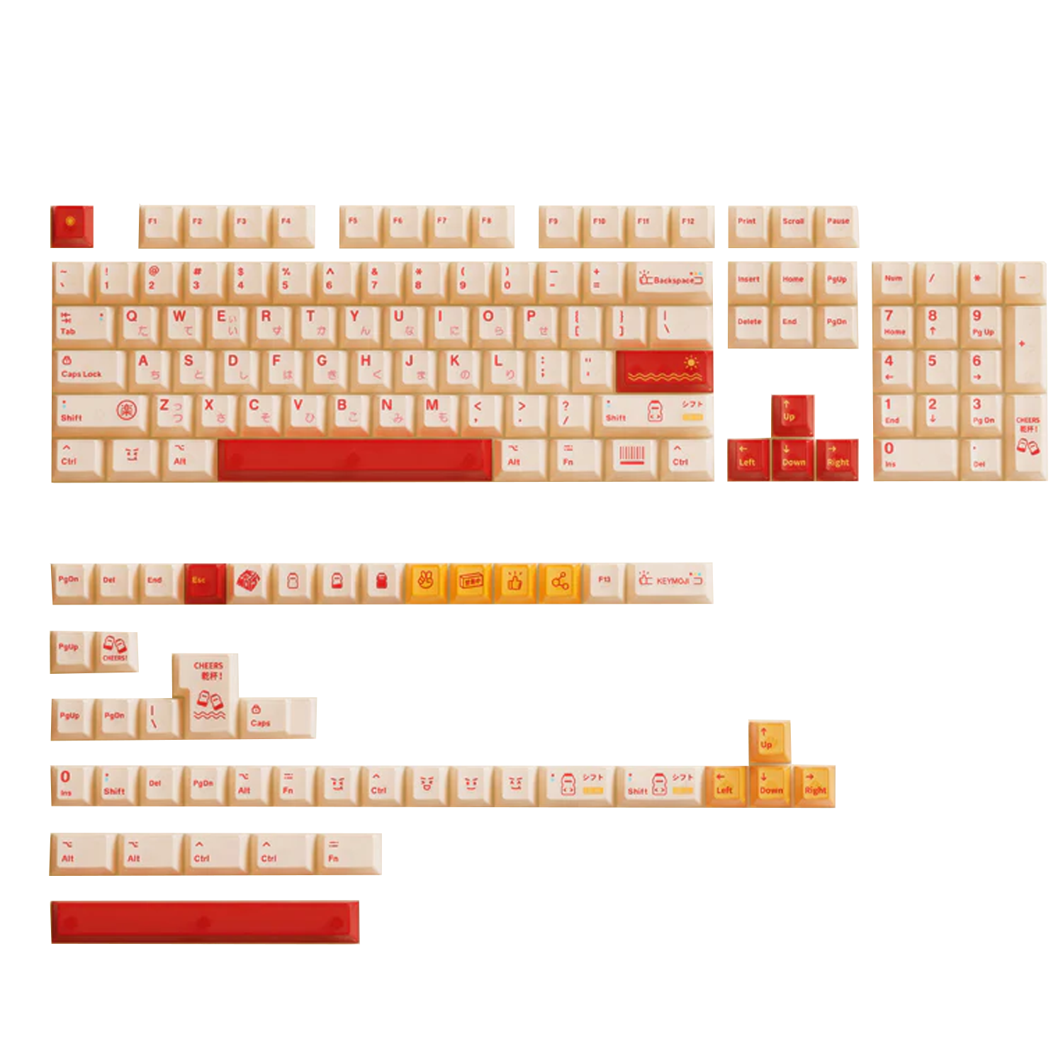 KEYMOJI STUDIO Cheers! Tuş Takımı