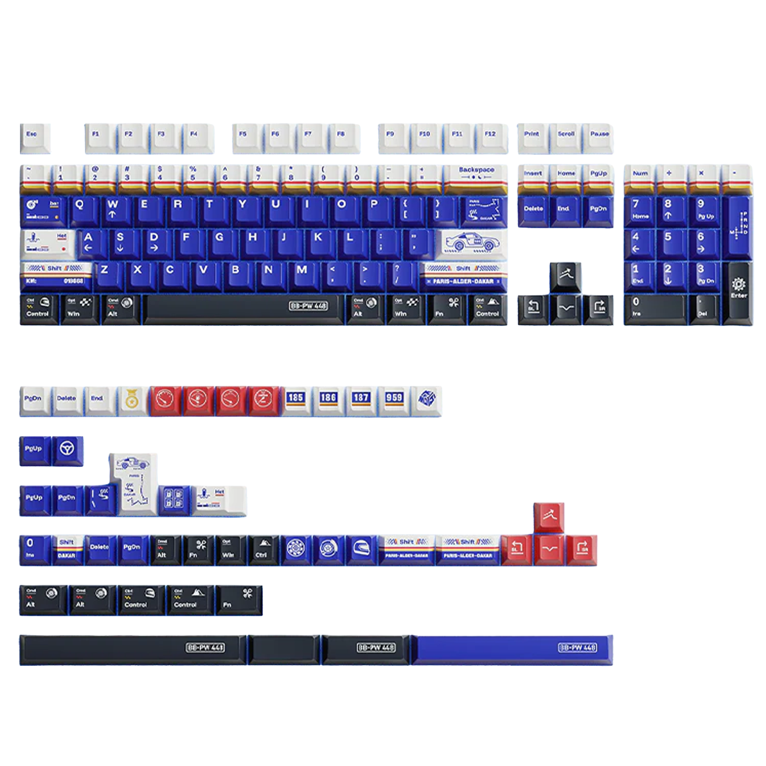 KEYMOJI STUDIO Rothmans Tuş Takımı