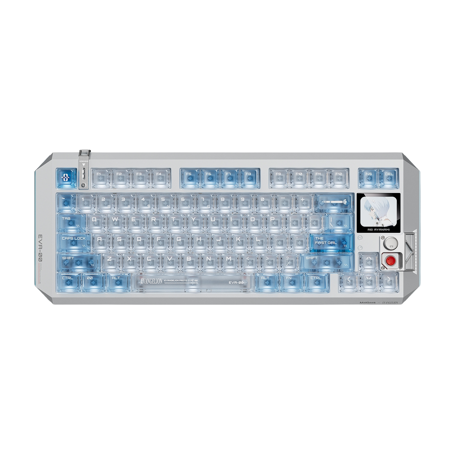 MelGeek Centauri80 [Rei Edition] Alüminyum Klavye (Manyetik Switch / HE)