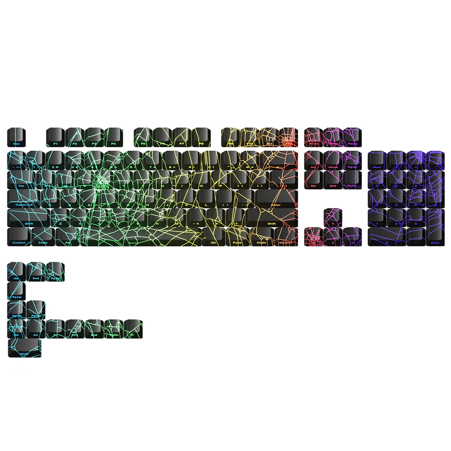 XVX Spider Web Tuş Takımı