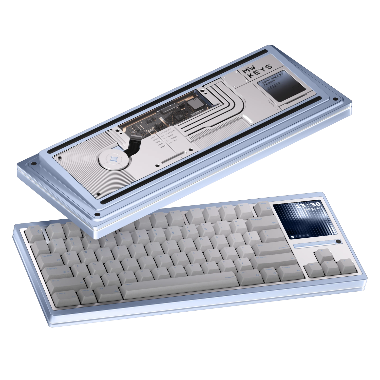 Milkyway Keys Mass 80 Alüminyum Mekanik Barebone Seti