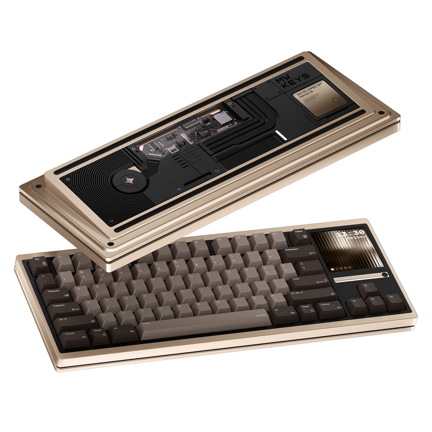 Milkyway Keys Mass 80 Alüminyum Mekanik Barebone Seti