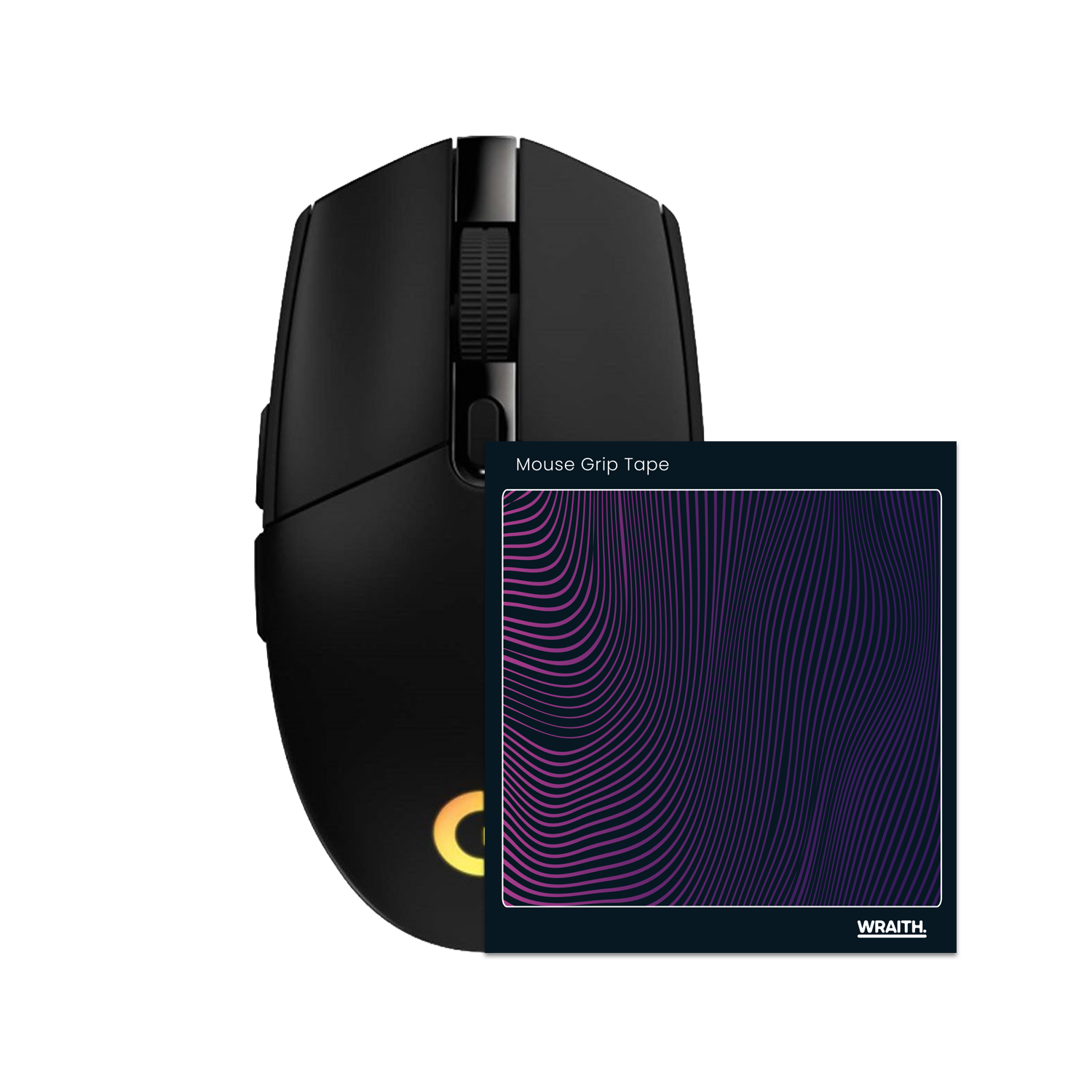 Logitech G102 / G304 için Wraith Grip Tape V2