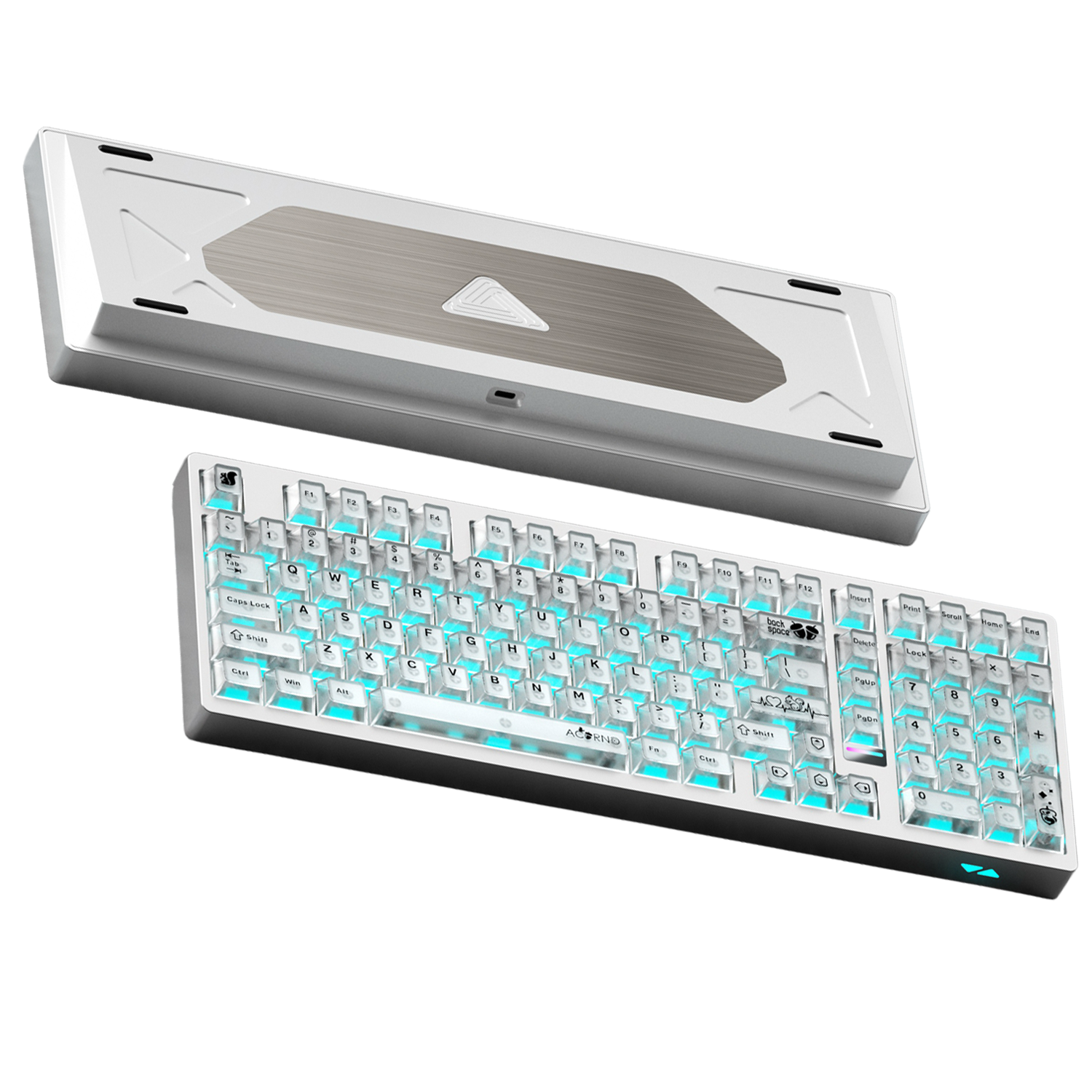 WEIKAV Max102 Alüminyum Mekanik Klavye